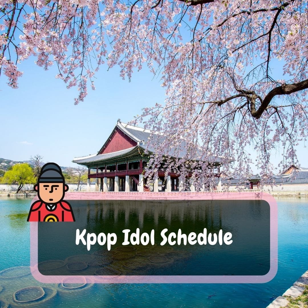 Kpop Idol Schedule