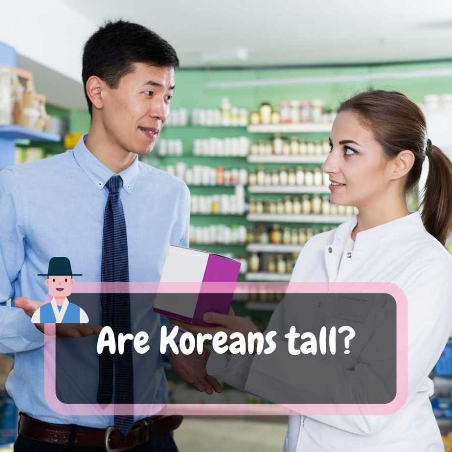 are koreans tall