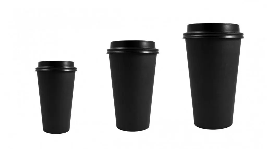 Different Sizes of the Paper Cup Diet