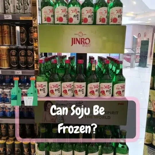 can soju be frozen